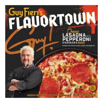 Guy Fieri Flavortown Cheesy Pepperoni Lasagna