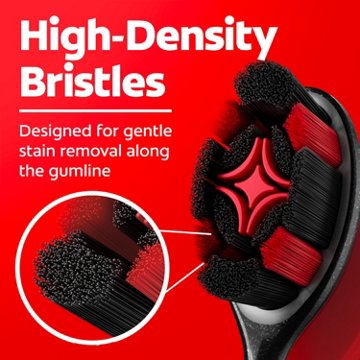 Colgate Optic White Charcoal Toothbrush - Soft