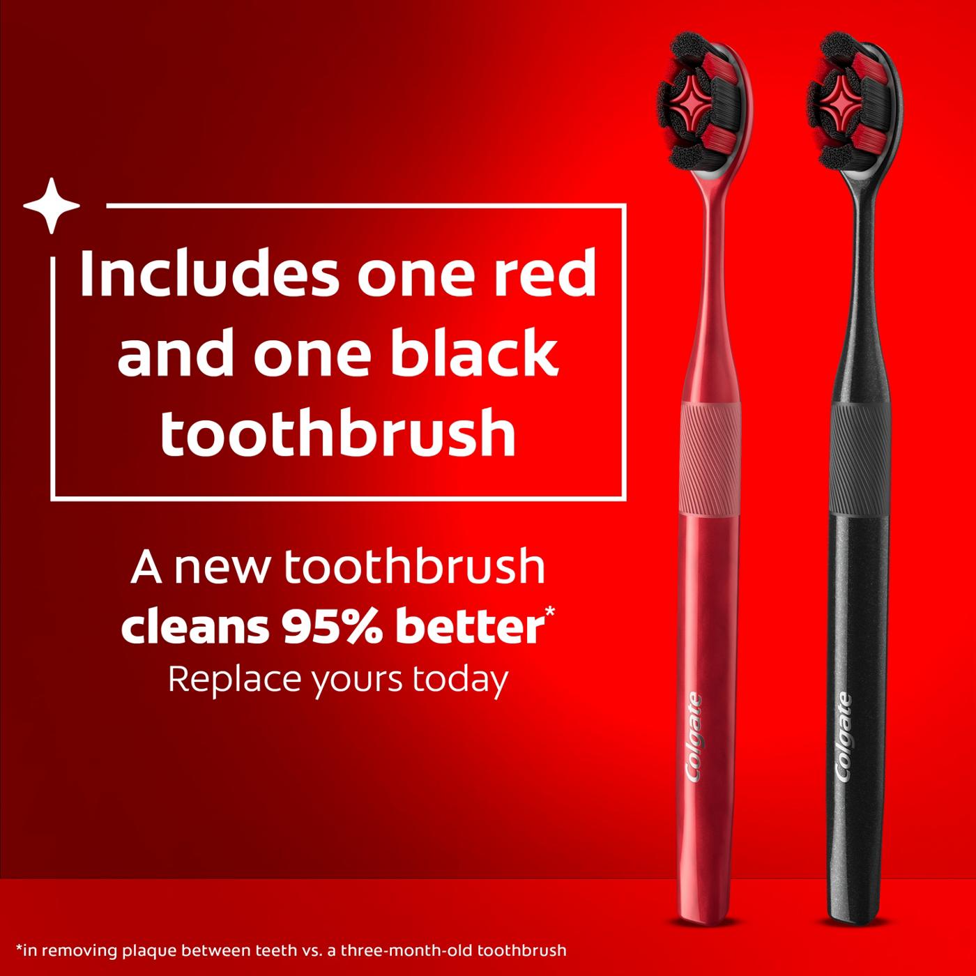 Colgate Optic White Charcoal Toothbrush - Soft; image 6 of 8