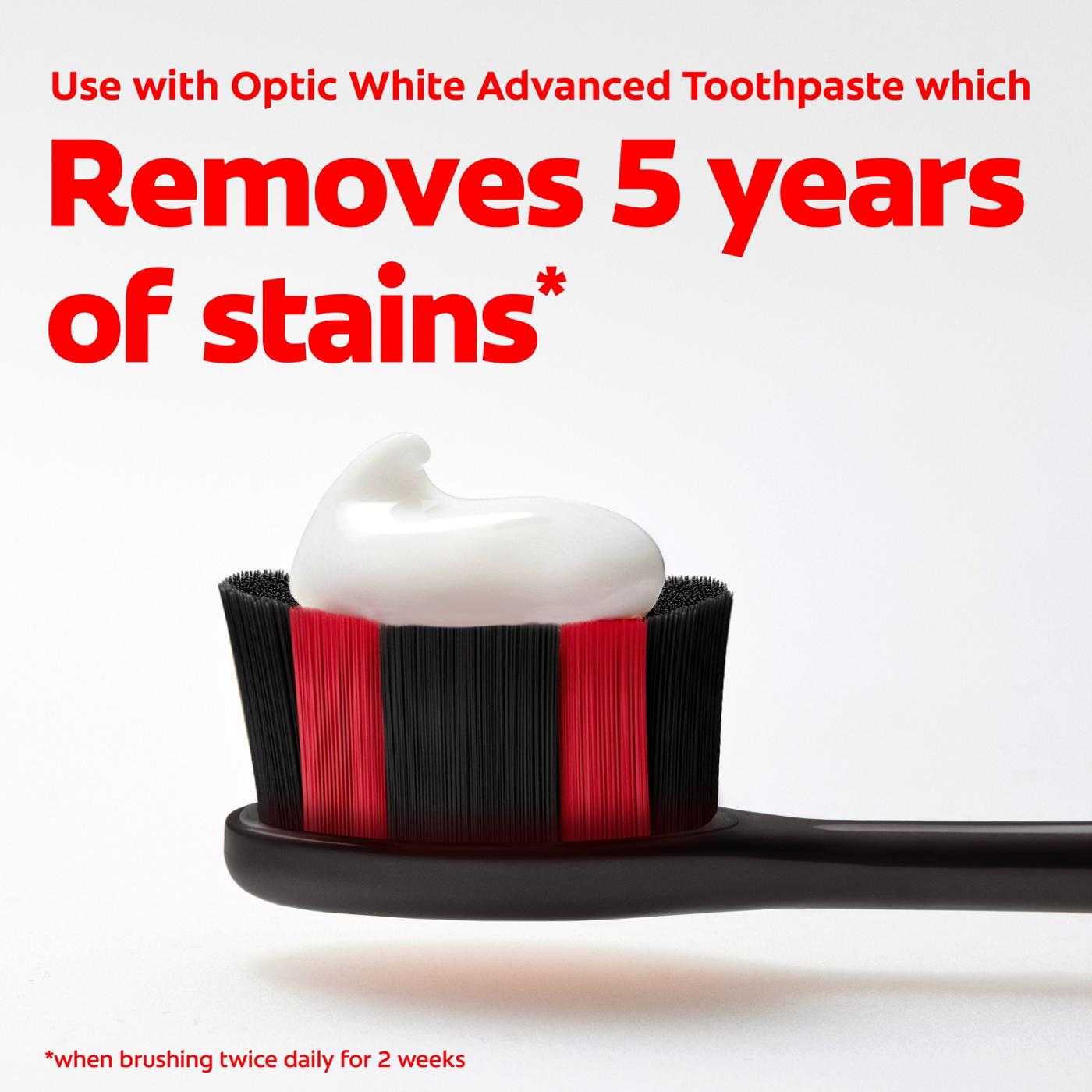 Colgate Optic White Charcoal Toothbrush - Soft; image 8 of 8