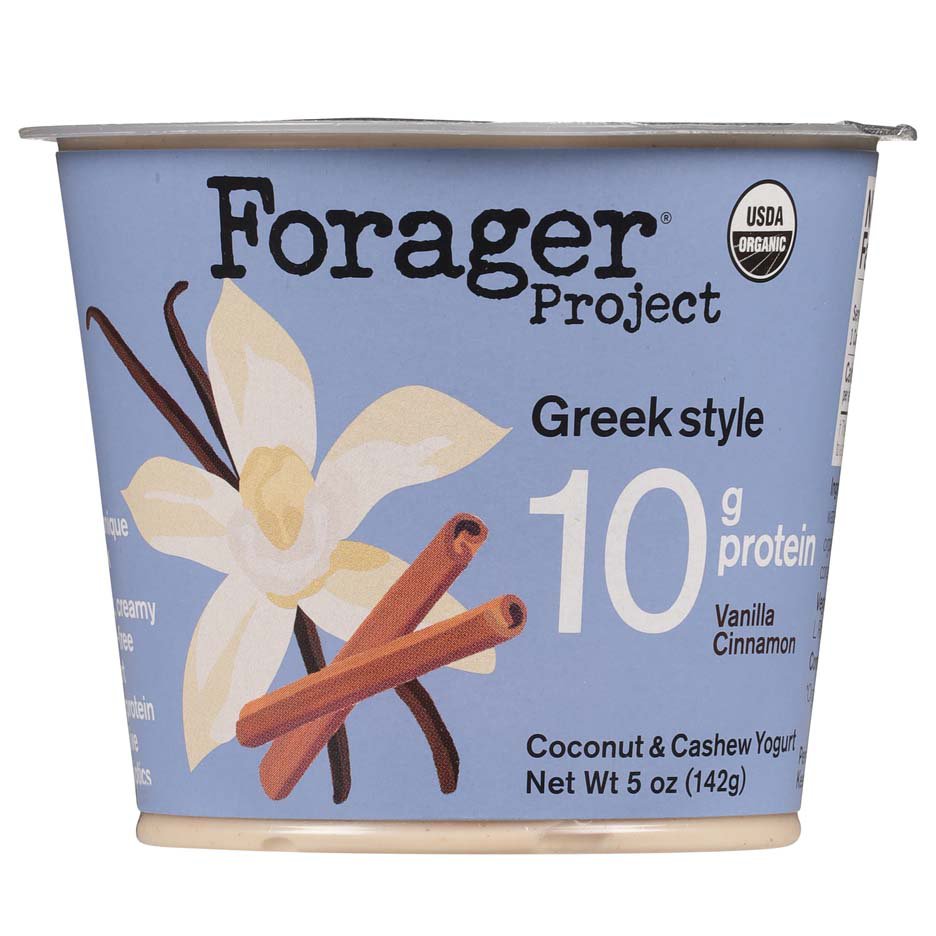 Forager 10g Protein Vanilla Cinnamon Greek Style Yogurt, 5 oz