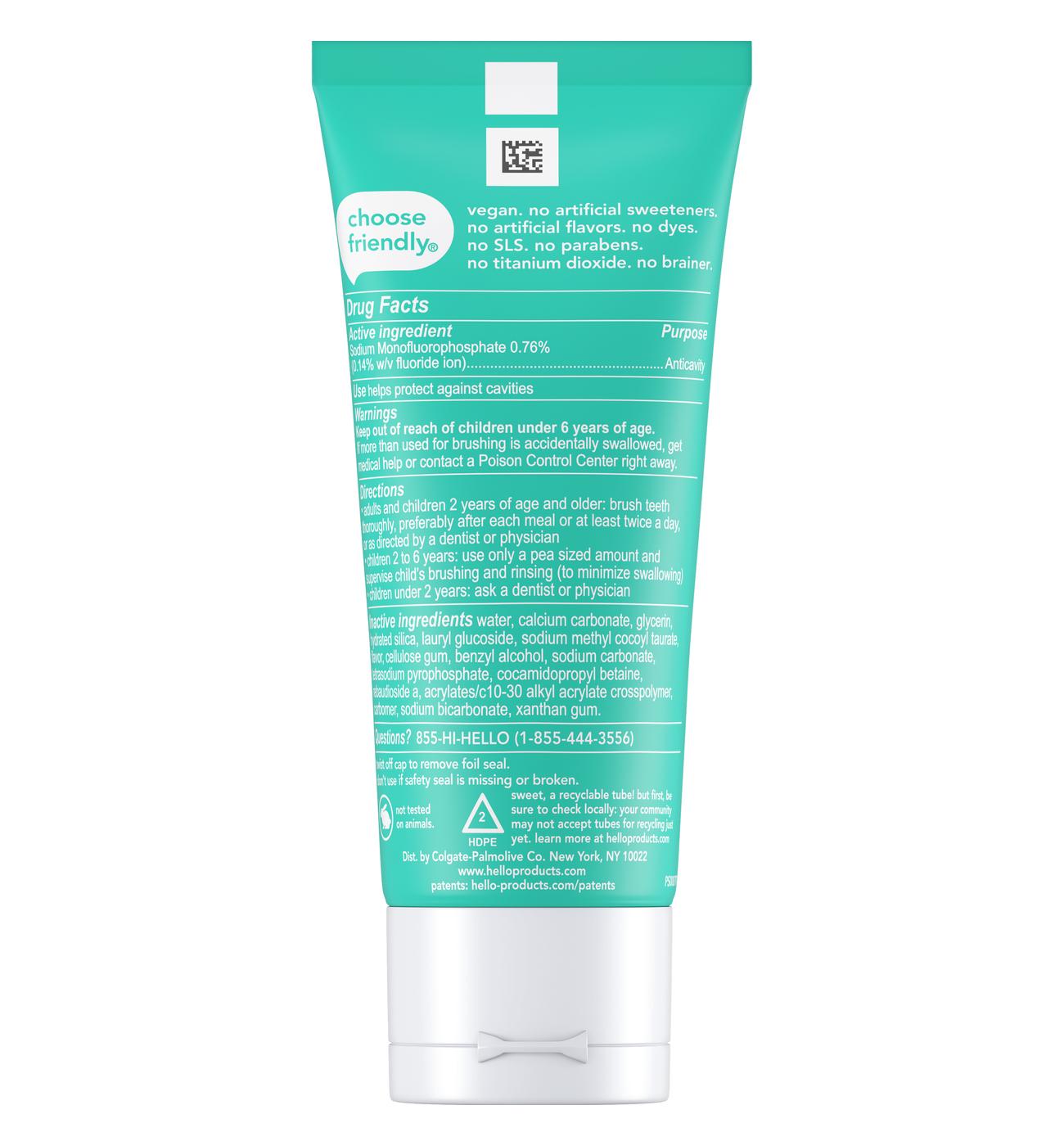 Hello Whipped Toothpaste - Peppermint Stick; image 4 of 4