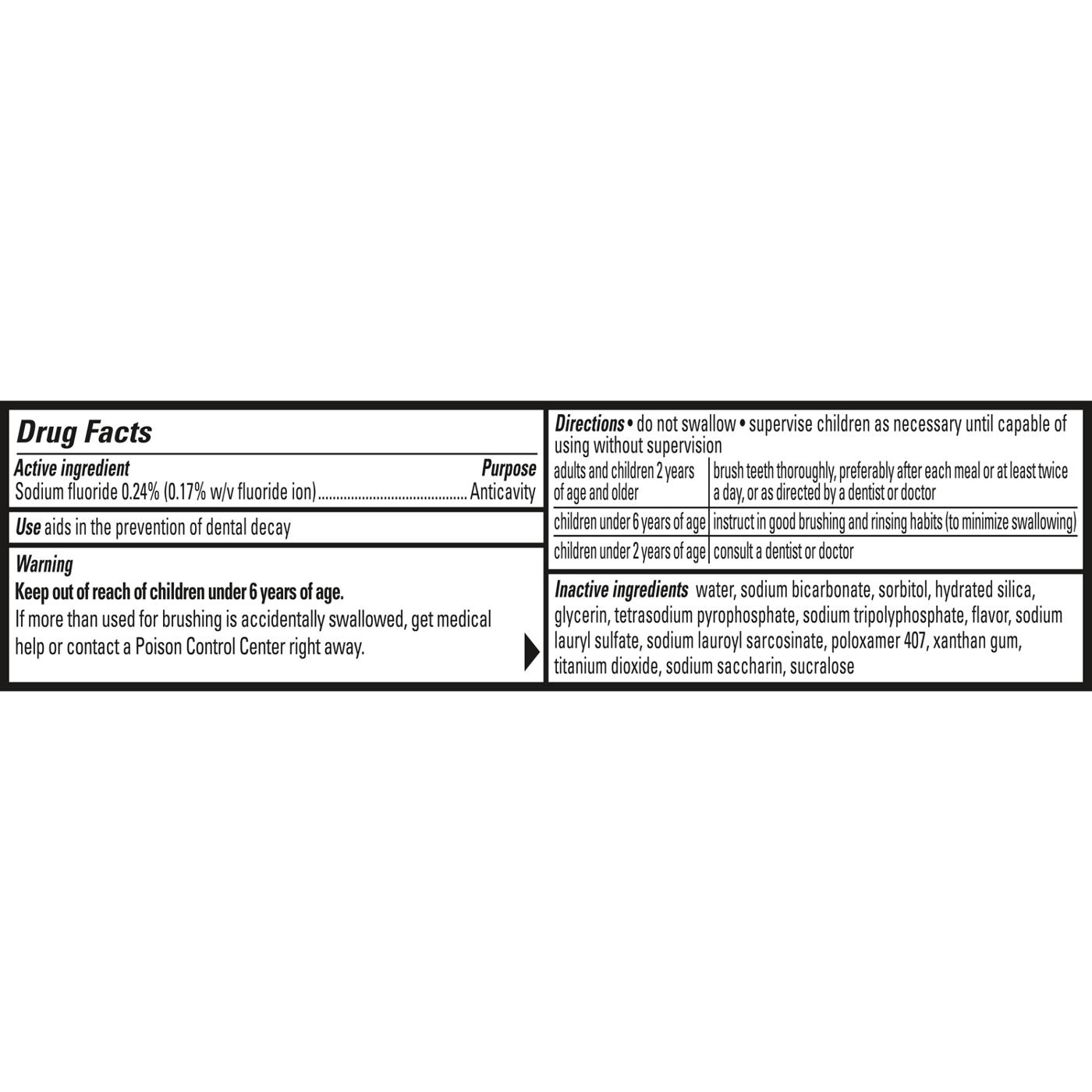 TheraBreath Whitening Toothpaste - Dazzling Mint; image 2 of 2