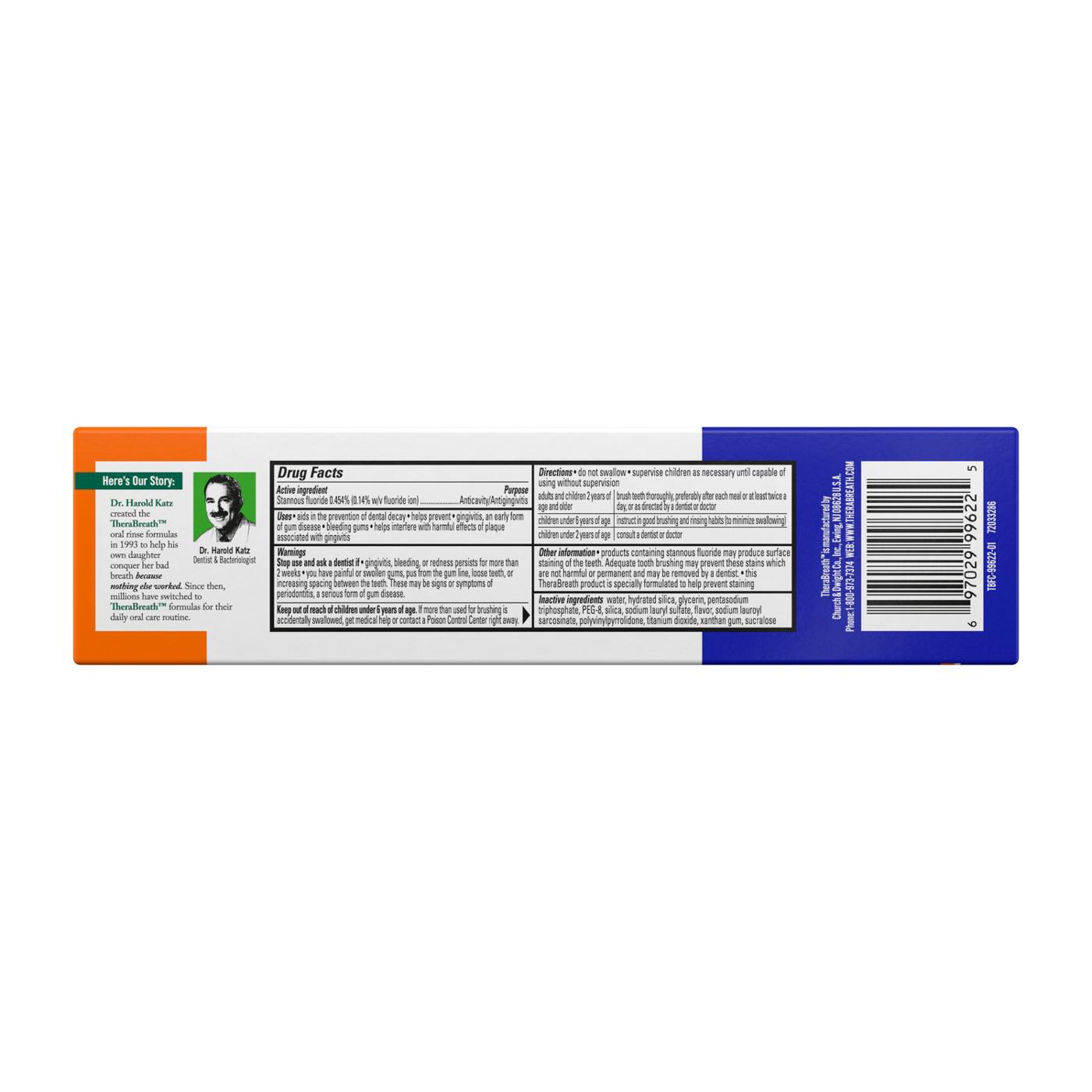 TheraBreath Healthy Gums Toothpaste - Clean Mint; image 2 of 2