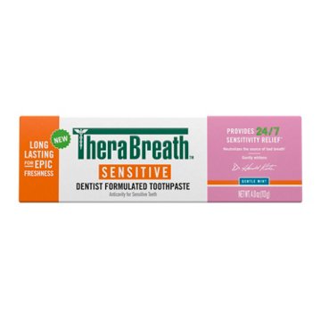 TheraBreath Sensitive Toothpaste - Gentle Mint