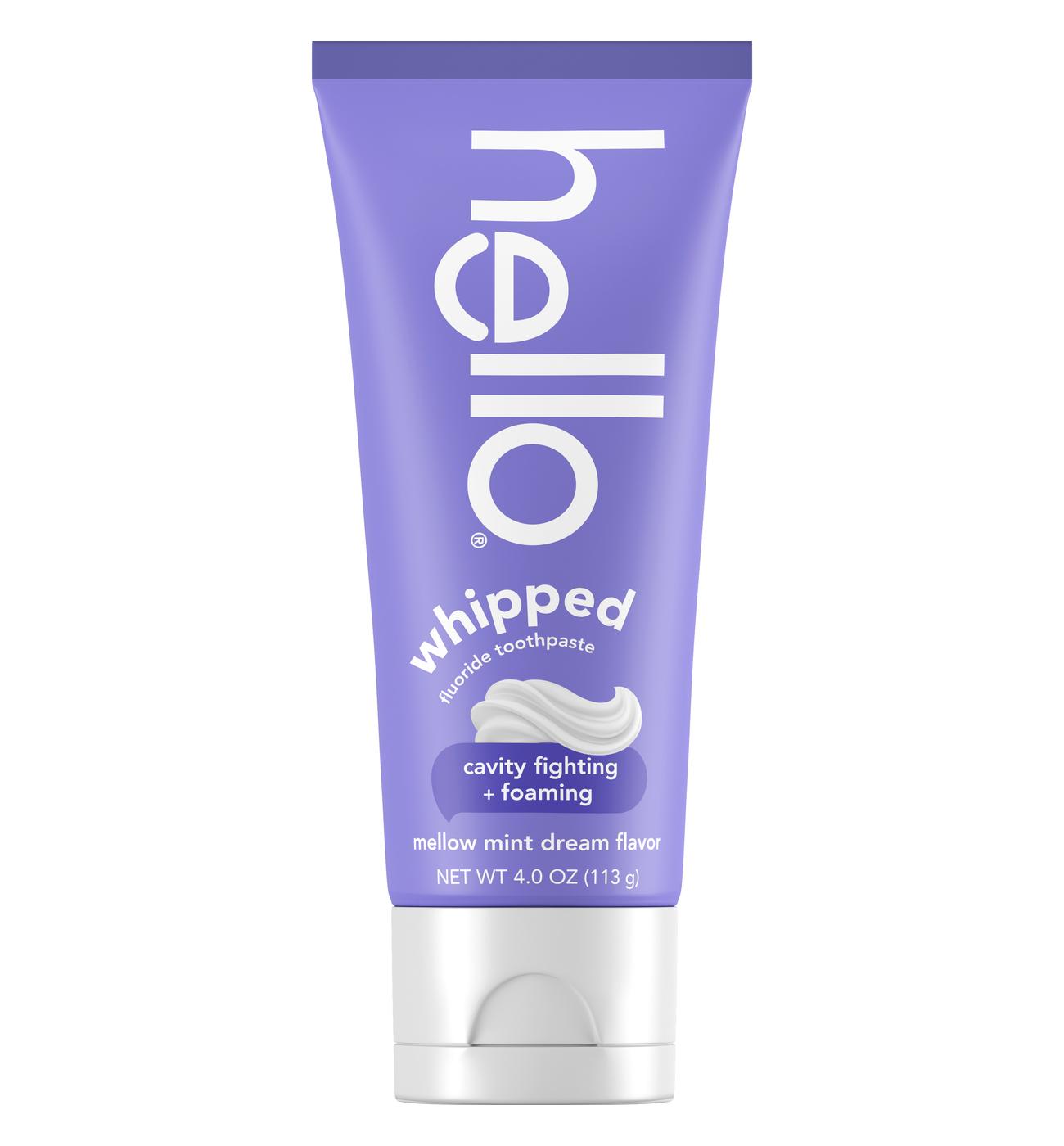Hello Whipped Toothpaste - Mellow Mint Dream; image 2 of 4