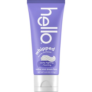 Hello Whipped Toothpaste - Mellow Mint Dream