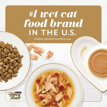 Fancy Feast Purina Layered Delights Wet Cat Treats - Chicken Mousse With Tuna