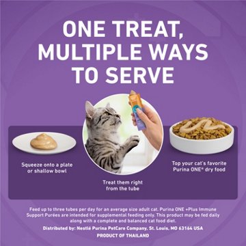 Purina ONE Plus Immune Support Purees With Real Chicken