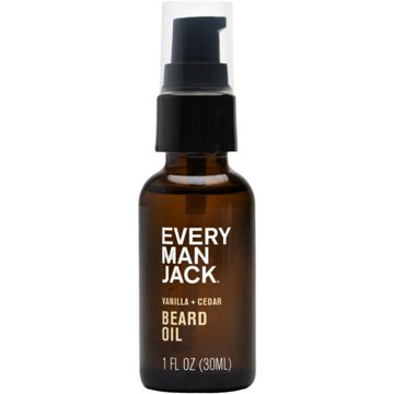 Every Man Jack Beard Oil - Vanilla & Cedar, 1 oz