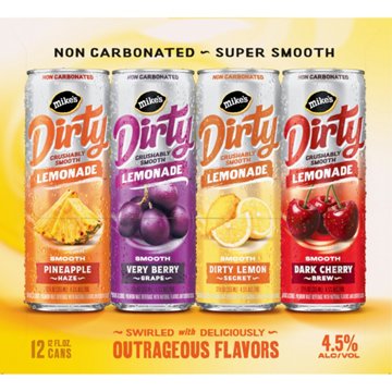 Mike's Dirty Lemonade Variety Pack, 12 ct