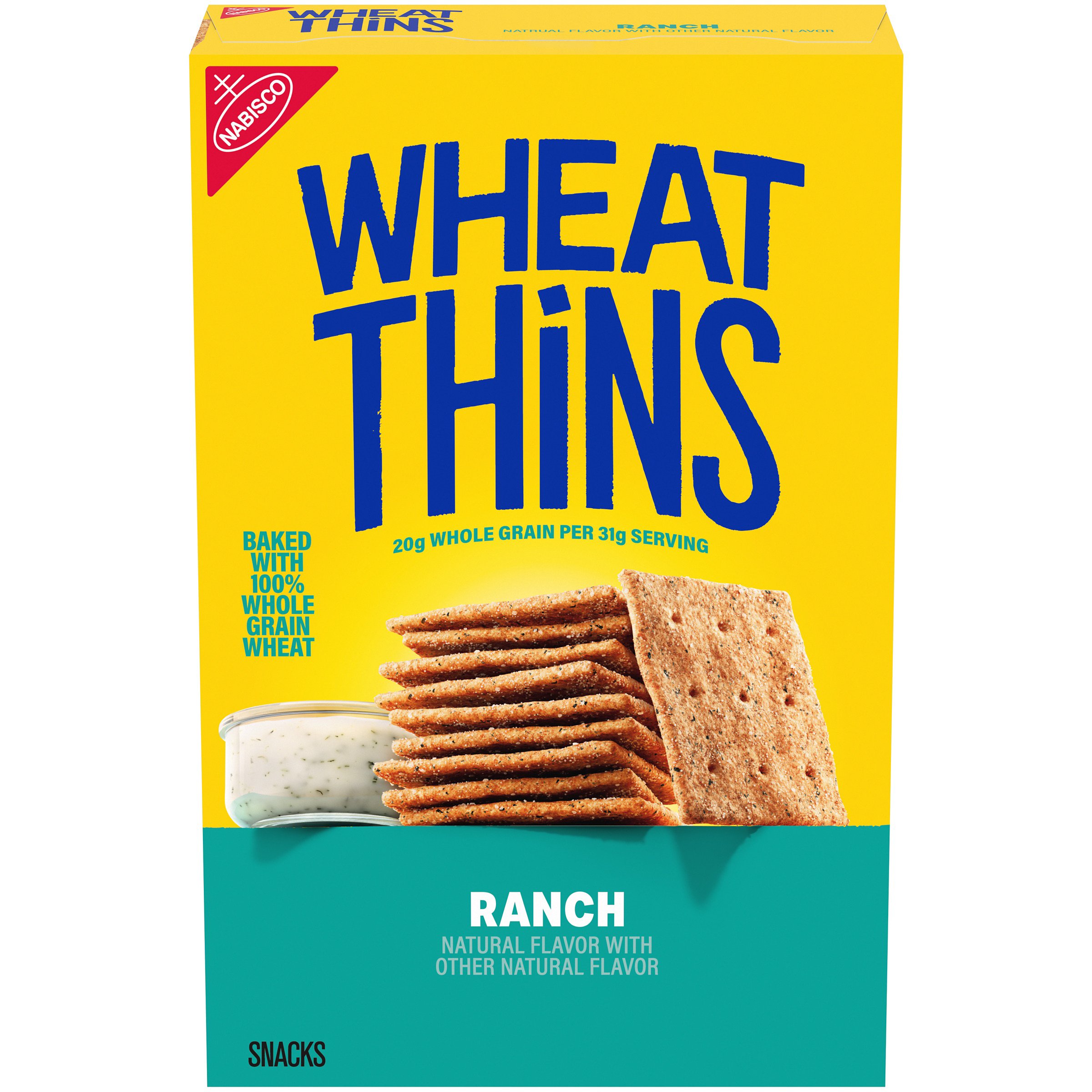Wheat Thins Ranch Whole Grain Wheat Crackers - Shop Crackers ...