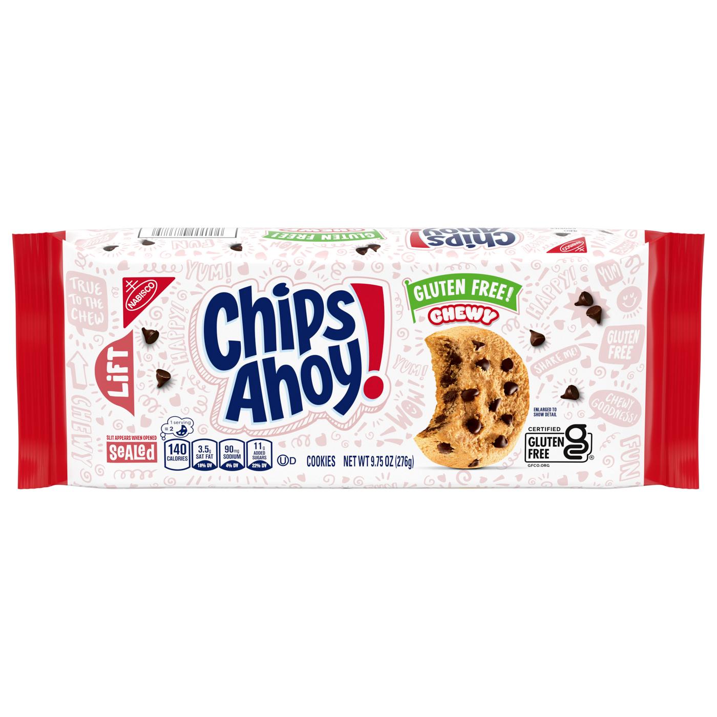 Chips Ahoy! Chewy Gluten Free Chocolate Chip Cookies; image 1 of 4
