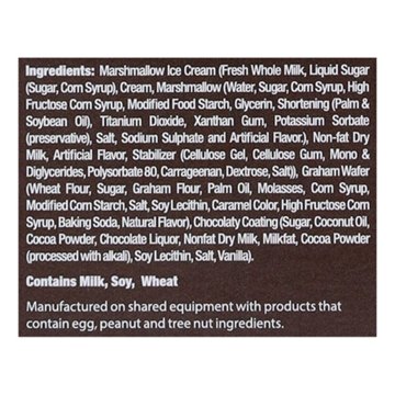 FatBoy S'mores Ice Cream Sandwich Pops, 4 ct