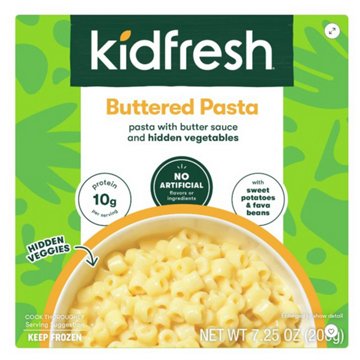 Kidfresh Buttered Pasta Frozen Meal