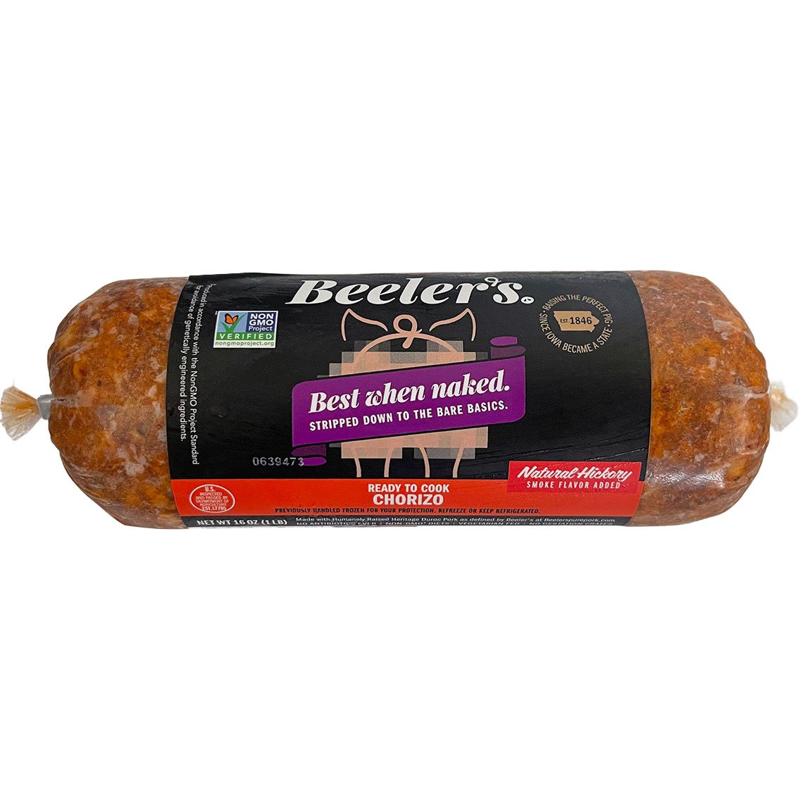 Fossil Farms Duck Chorizo Sausage, 16 oz | Central Market - Really