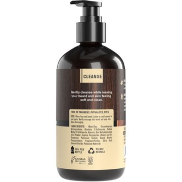 Every Man Jack Beard & Face Wash - Vanilla & Cedar, 6.7 oz