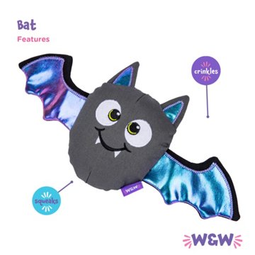 Woof & Whiskers Bat Dog Toy