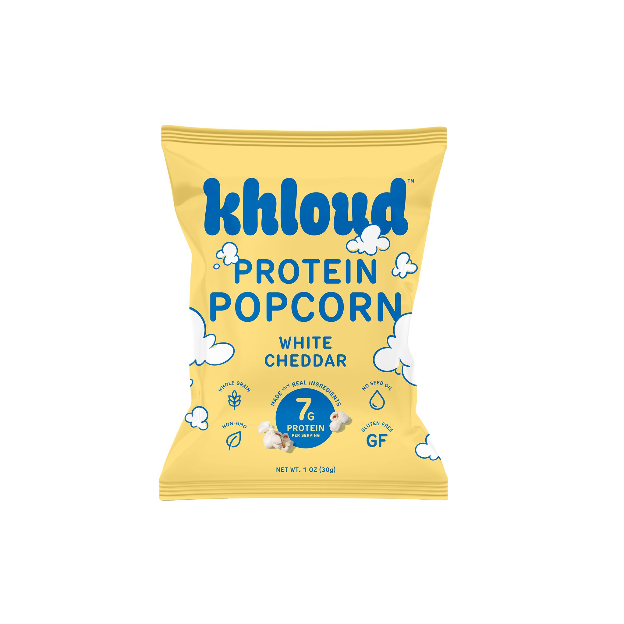 Khloud Protein Popcorn White Cheddar Flavor - Shop Chips at H-E-B