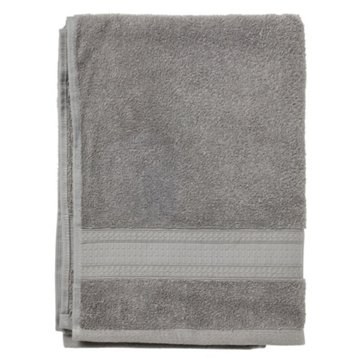 Destination Holiday 100% Cotton Bath Towel Set - Gray, 6 pc