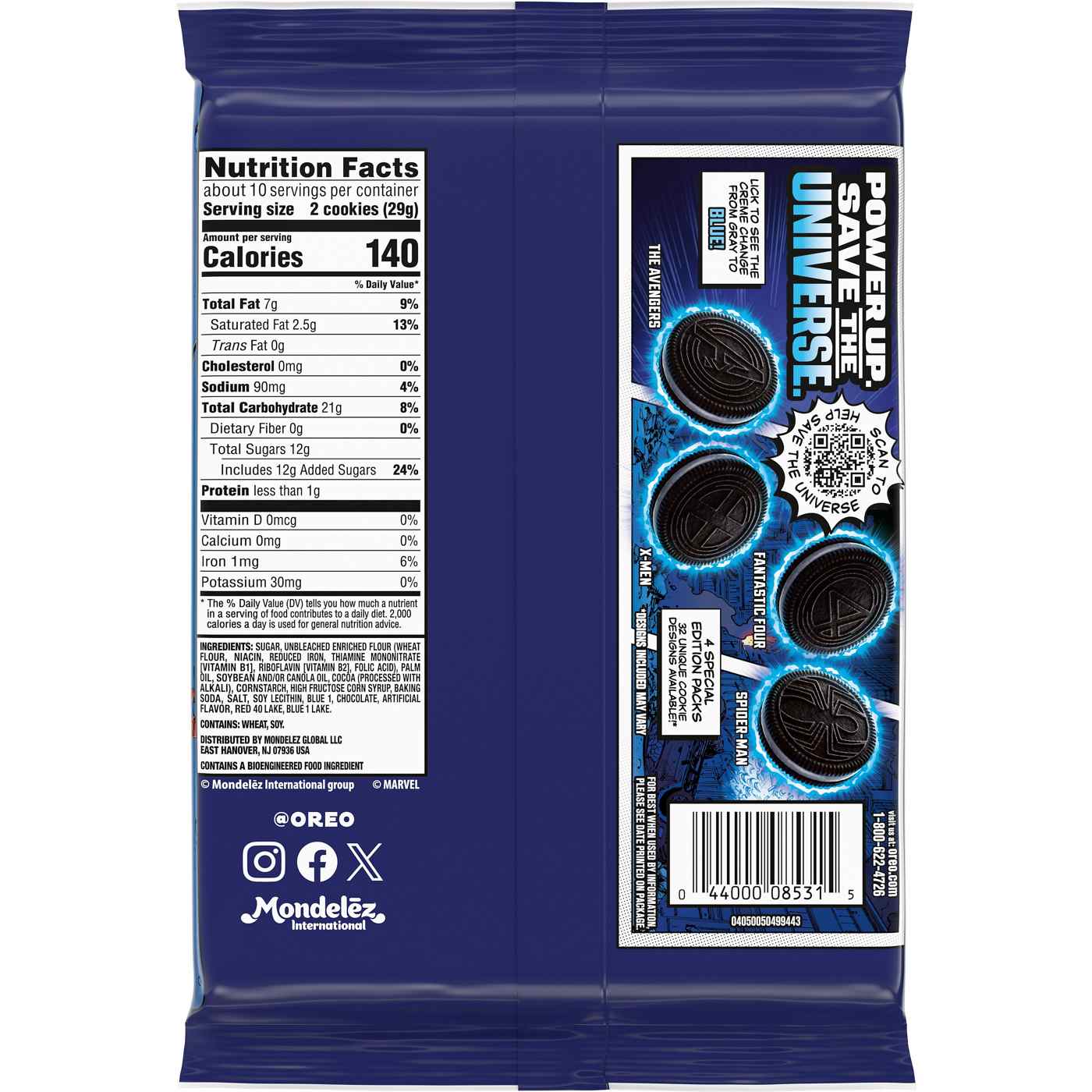 OREO Limited Edition Stuf Of Legends Chocolate Sandwich Cookies; image 2 of 9