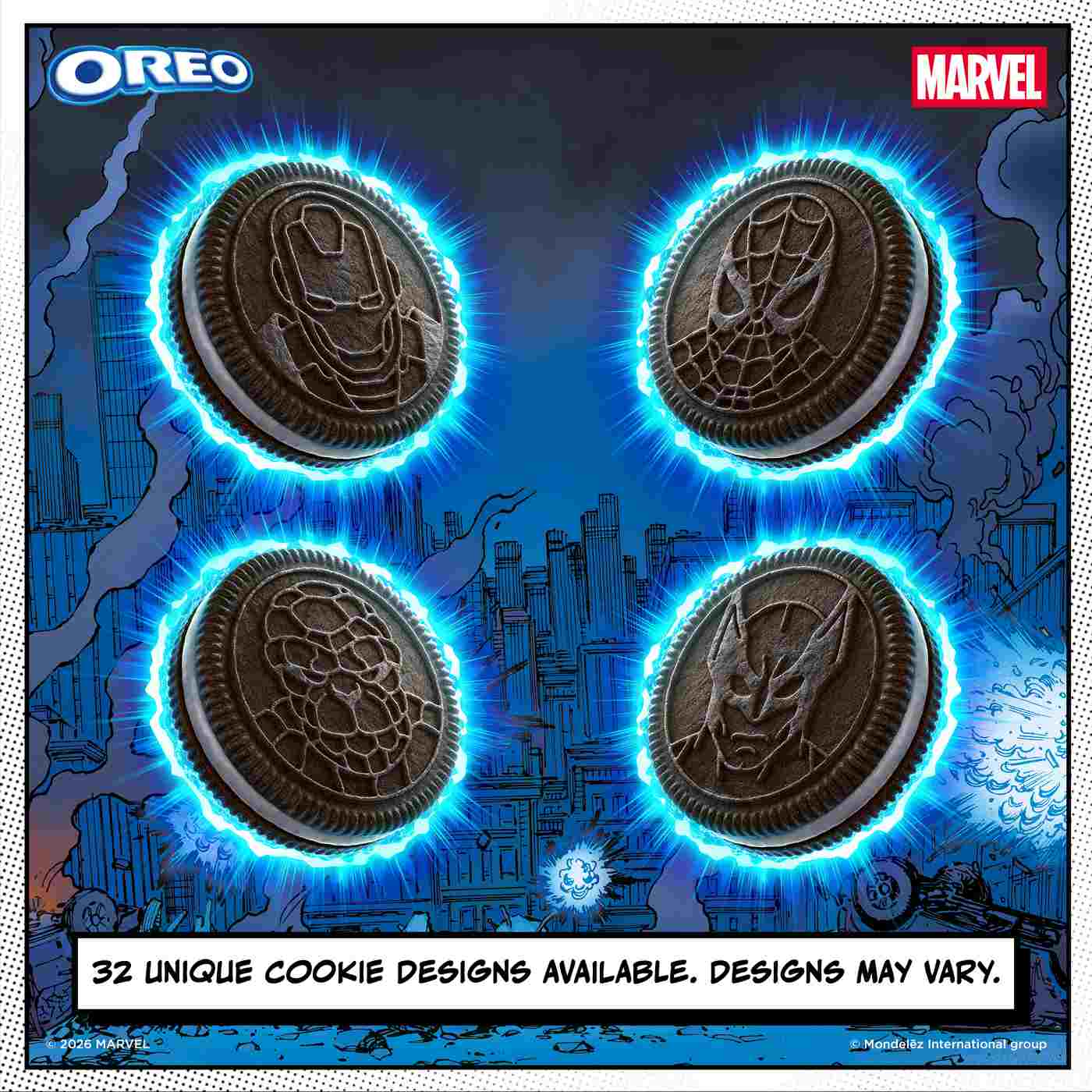 OREO Limited Edition Stuf Of Legends Chocolate Sandwich Cookies; image 4 of 9