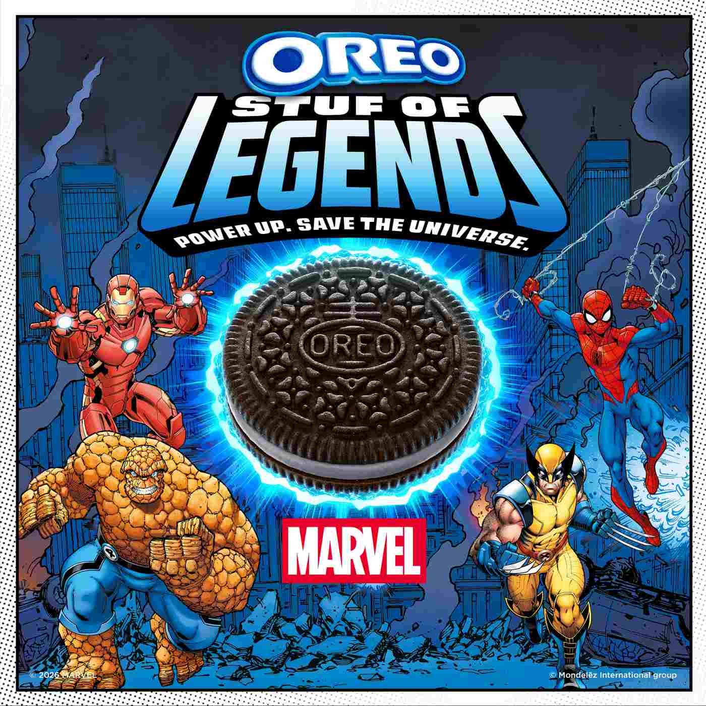 OREO Limited Edition Stuf Of Legends Chocolate Sandwich Cookies; image 7 of 9