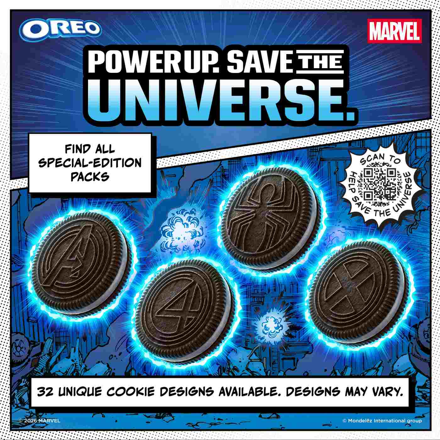 OREO Limited Edition Stuf Of Legends Chocolate Sandwich Cookies; image 8 of 9