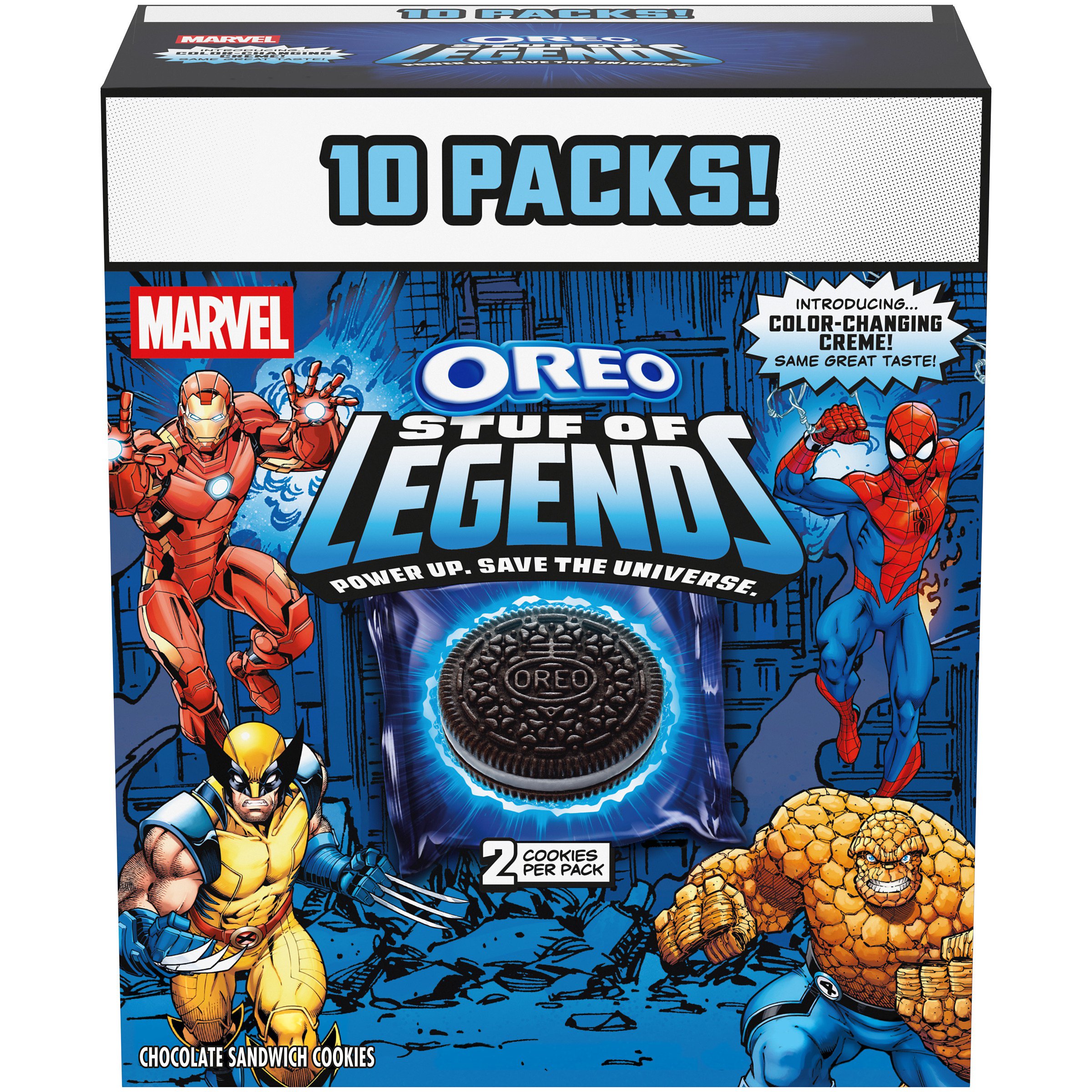 OREO Limited Edition Stuf of Legends Chocolate Sandwich Cookies Snack ...