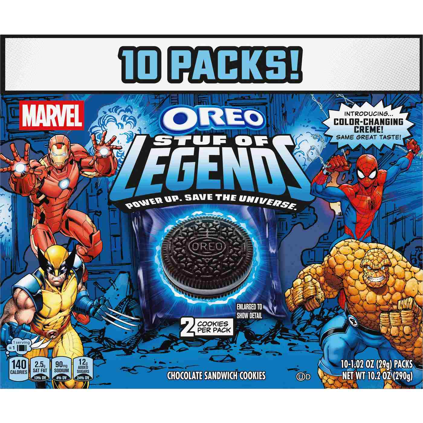 OREO Limited Edition Stuf of Legends Chocolate Sandwich Cookies Snack ...
