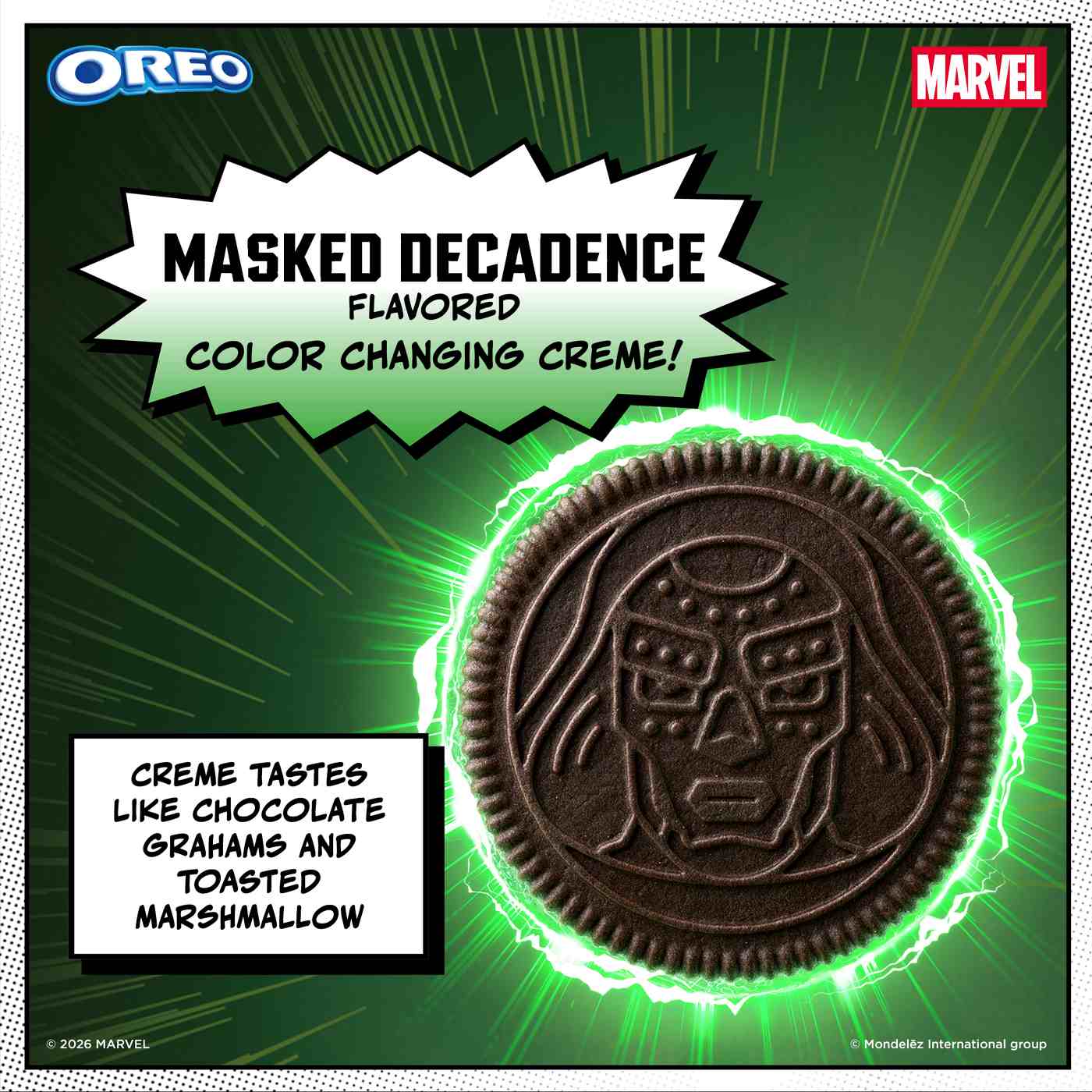 OREO Limited Edition Stuf Of Doom Chocolate Sandwich Cookies; image 2 of 10