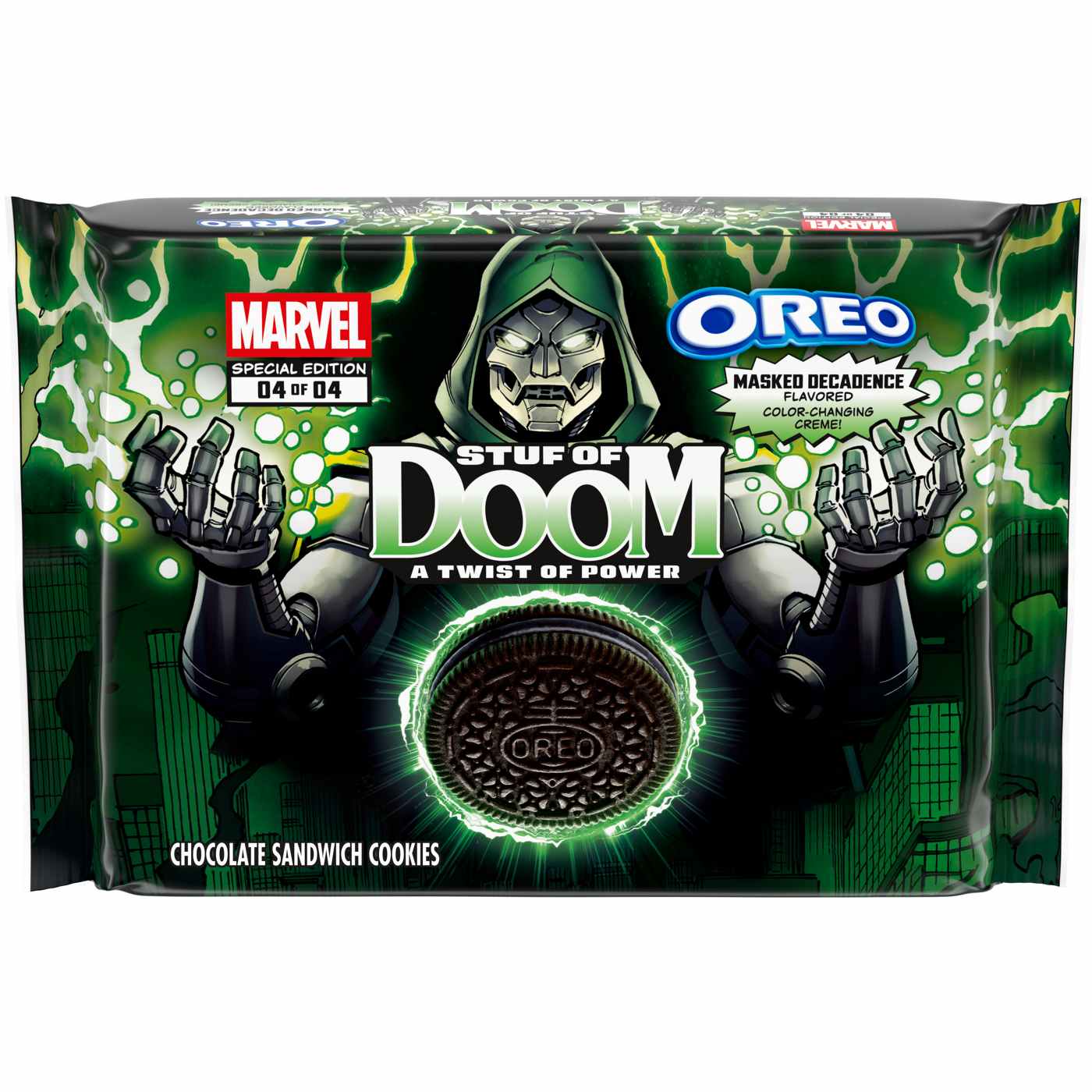 OREO Limited Edition Stuf Of Doom Chocolate Sandwich Cookies; image 1 of 10