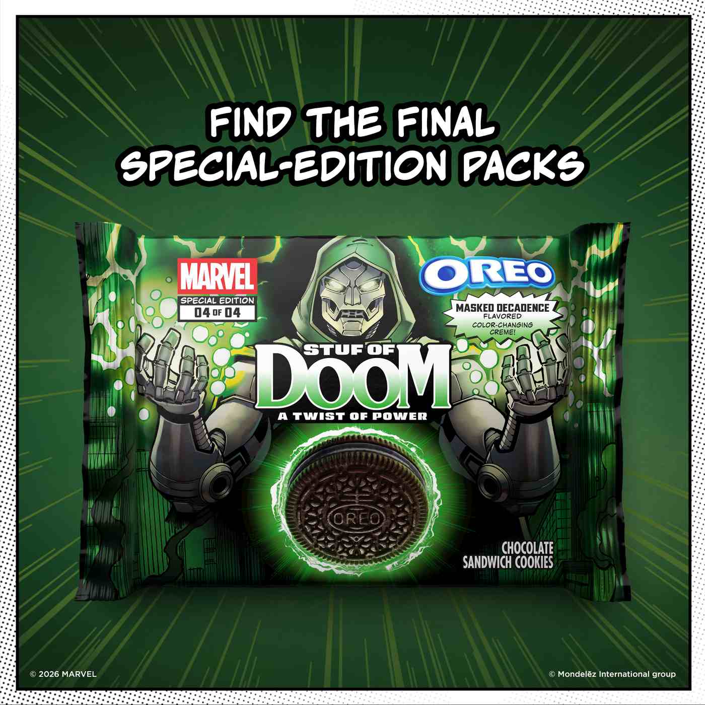OREO Limited Edition Stuf Of Doom Chocolate Sandwich Cookies; image 6 of 10