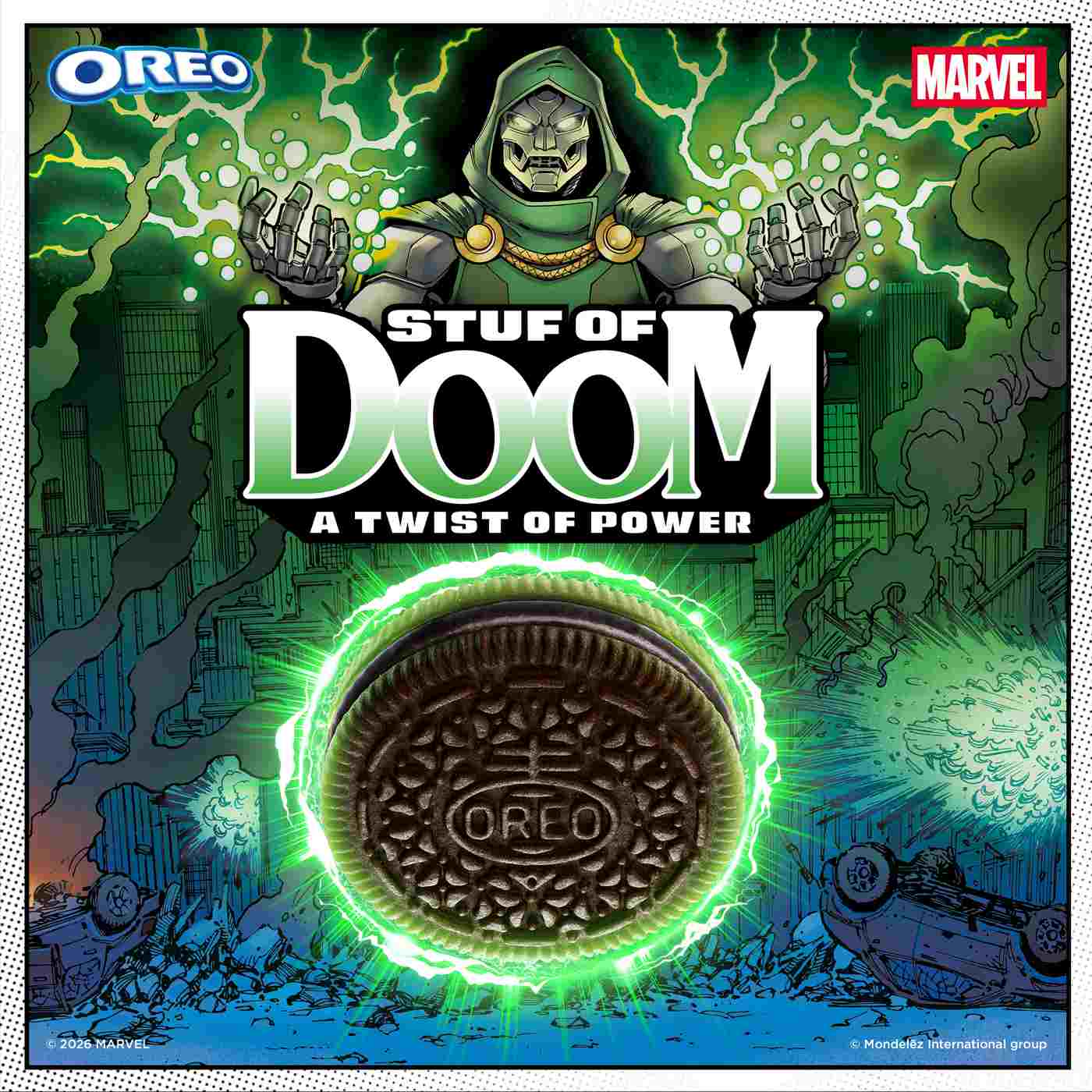 OREO Limited Edition Stuf Of Doom Chocolate Sandwich Cookies; image 9 of 10
