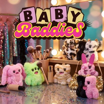 Zuru Fuggler Baby Baddies Plush Bag Charm Blind Box