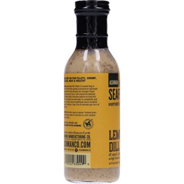 Ashman House Seafood Lemon Dill Marinade and Sauce, 12 oz
