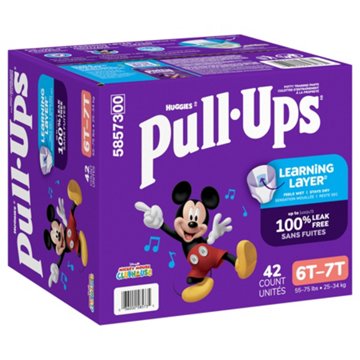 Pull-Ups Boys' Potty Training Pants - 6T-7T, 42 ct