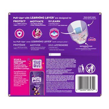 Pull-Ups Girls' Potty Training Pants - 6T-7T, 42 ct