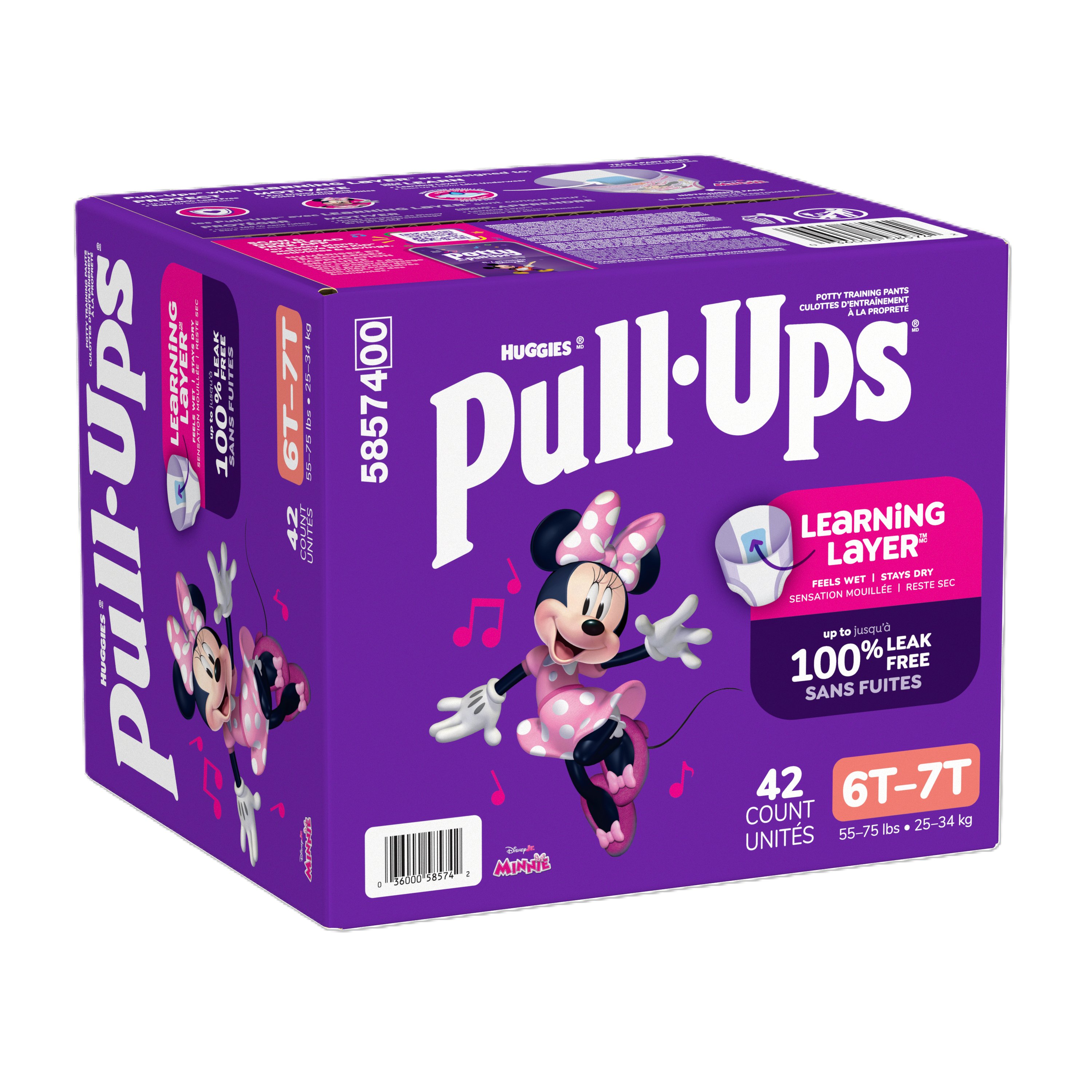 Huggies Pull•Ups 6T-7T 36枚入 女の子用 Pull-Ups Girls' Potty Training Pants - 6T-7T - Shop Training pants