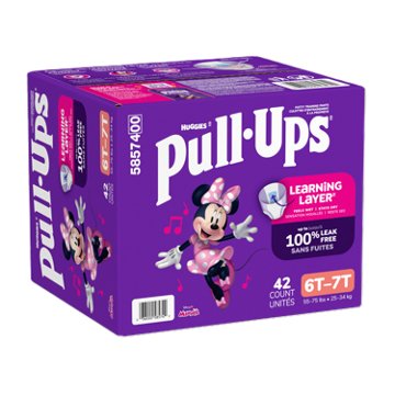 Pull-Ups Girls' Potty Training Pants - 6T-7T, 42 ct