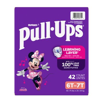 Pull-Ups Girls' Potty Training Pants - 6T-7T (55-75 lbs)