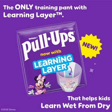Pull-Ups Girls' Potty Training Pants - 6T-7T (55-75 lbs)