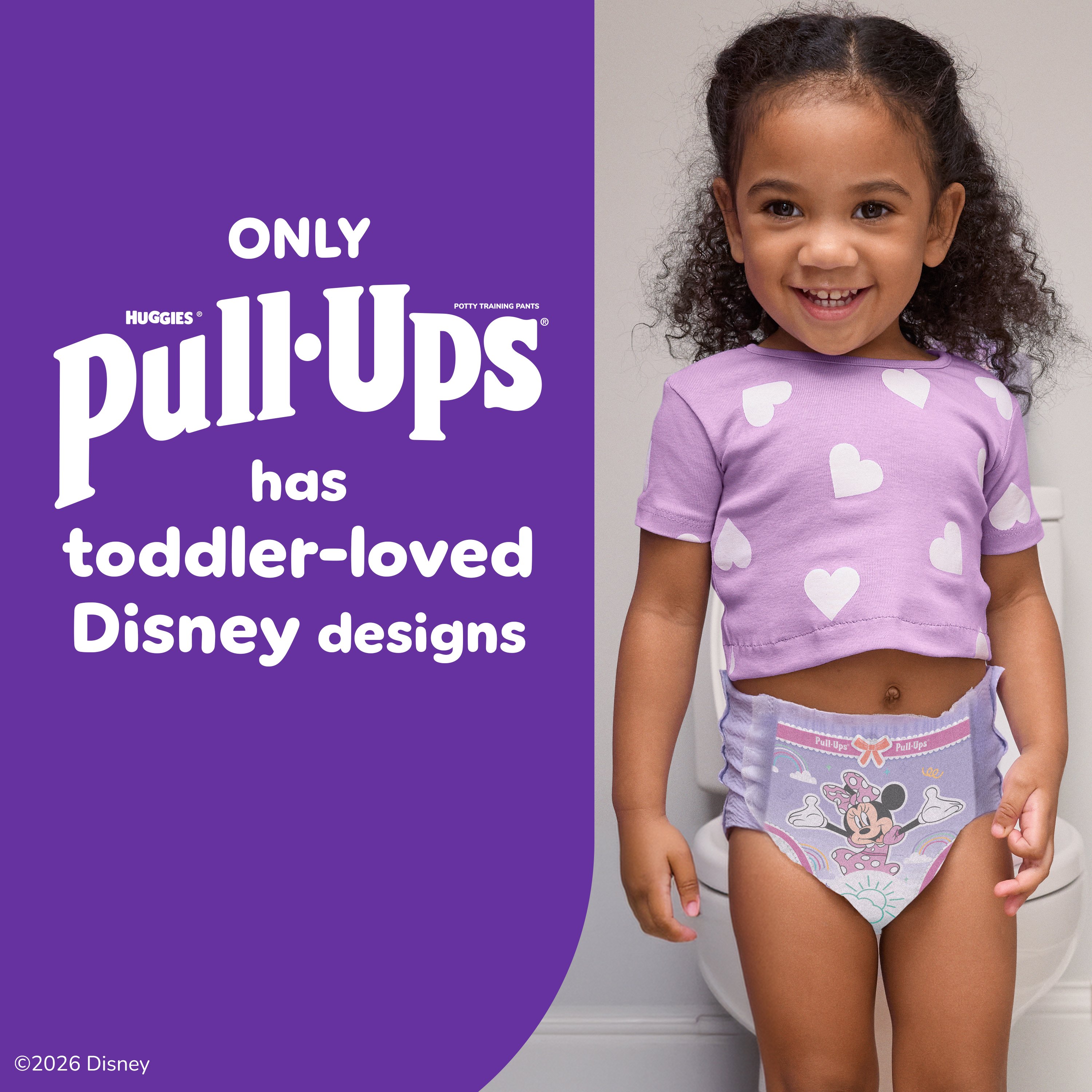 Huggies Pull•Ups 6T-7T 36枚入 女の子用 Pull-Ups Girls' Potty Training Pants - 6T-7T (55-75 lbs) - Shop