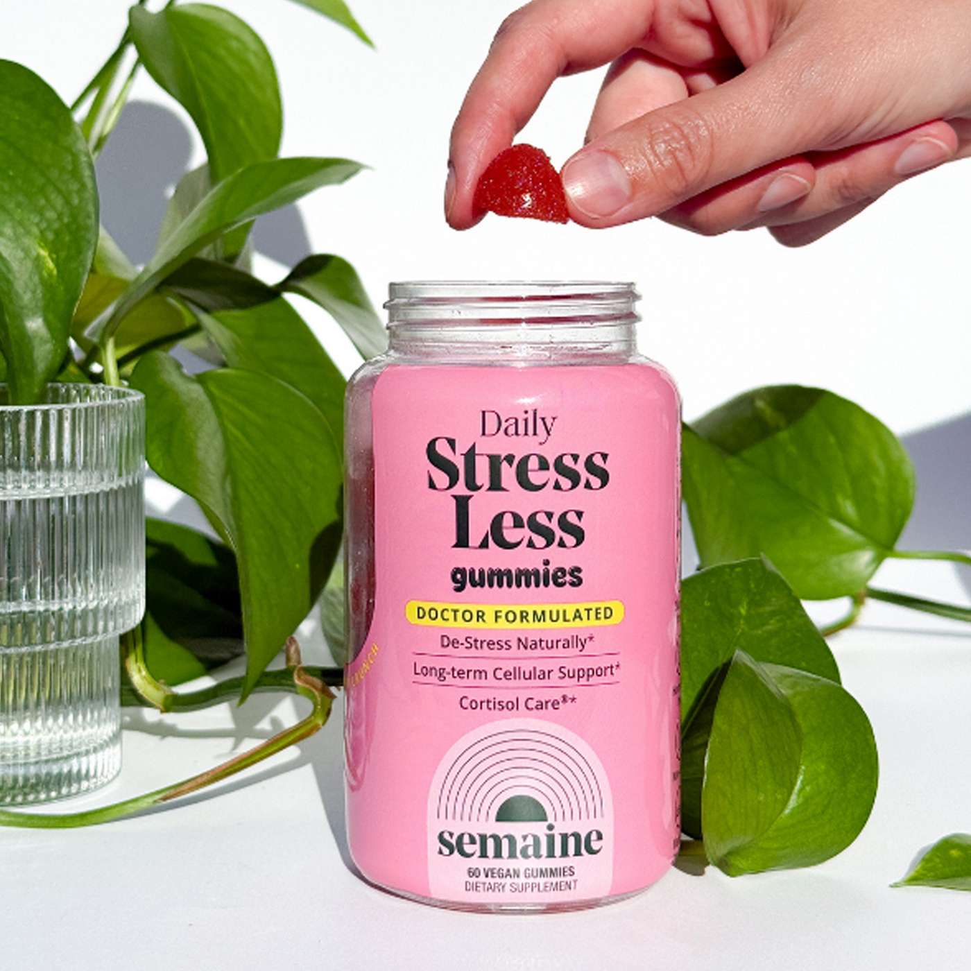 Semaine Daily Stress Less Gummies - Lemon Berry Crunch; image 2 of 5