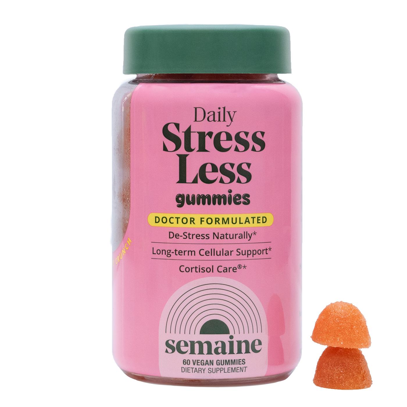 Semaine Daily Stress Less Gummies - Lemon Berry Crunch; image 5 of 5