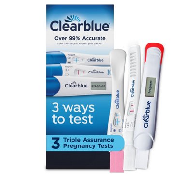 Clearblue Triple Assurance Pregnancy Tests, 3 ct