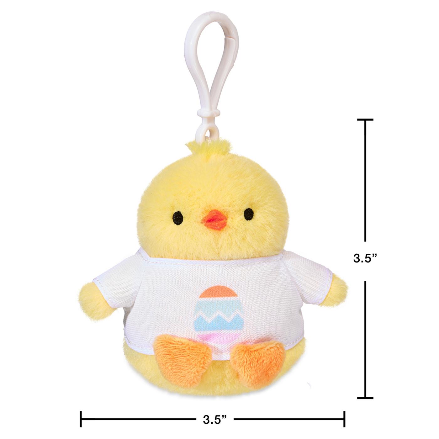 American Greetings Easter Plush Chick Backpack Clip; image 2 of 4