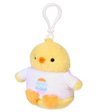 American Greetings Easter Plush Chick Backpack Clip, 3.5" x 3.5"