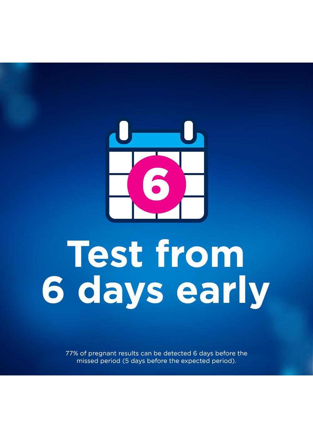 Clearblue Early Detection Pregnancy Tests; image 2 of 8