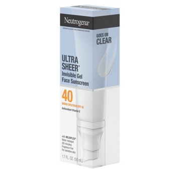Neutrogena Ultra Sheer Invisible Gel Face Sunscreen - SPF 40